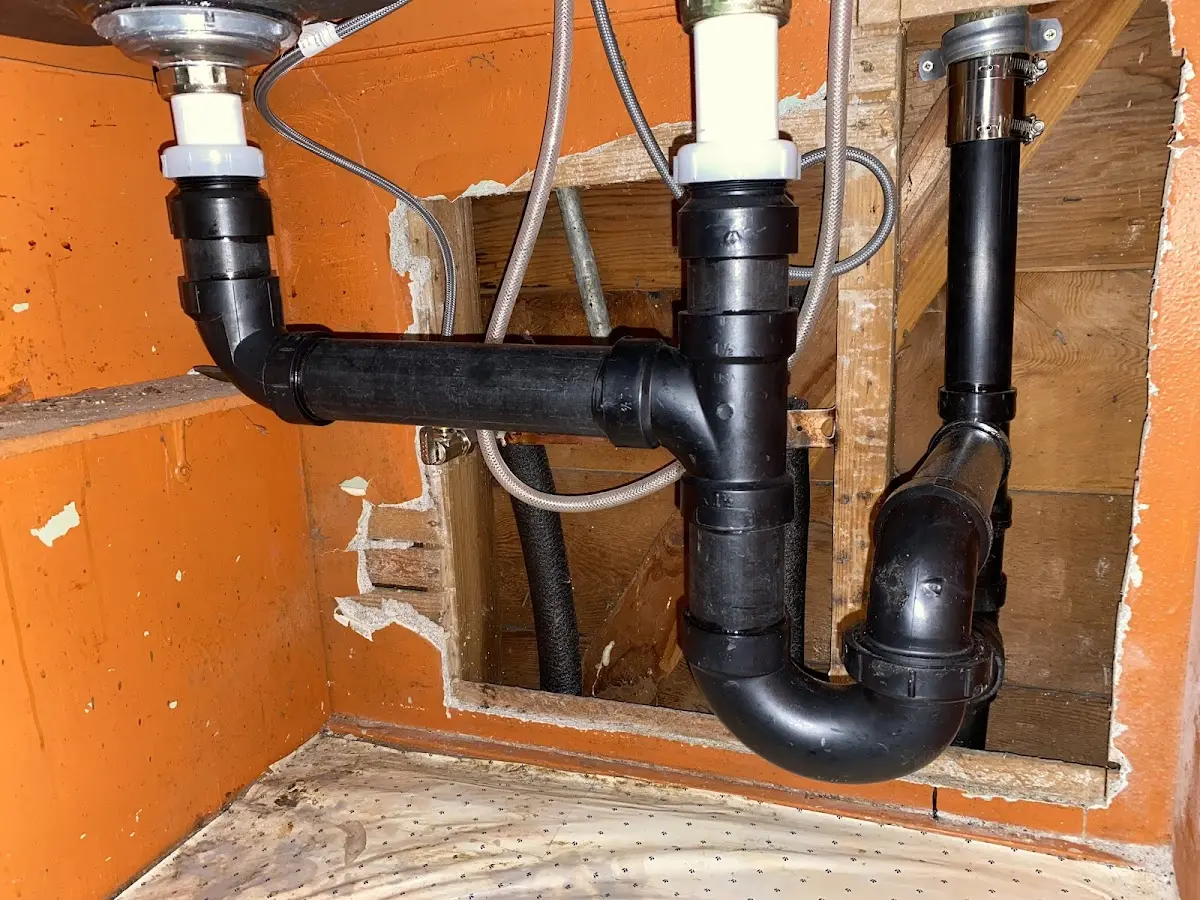 Professional Pipe Bursting equipment and tools on the job in Forestville